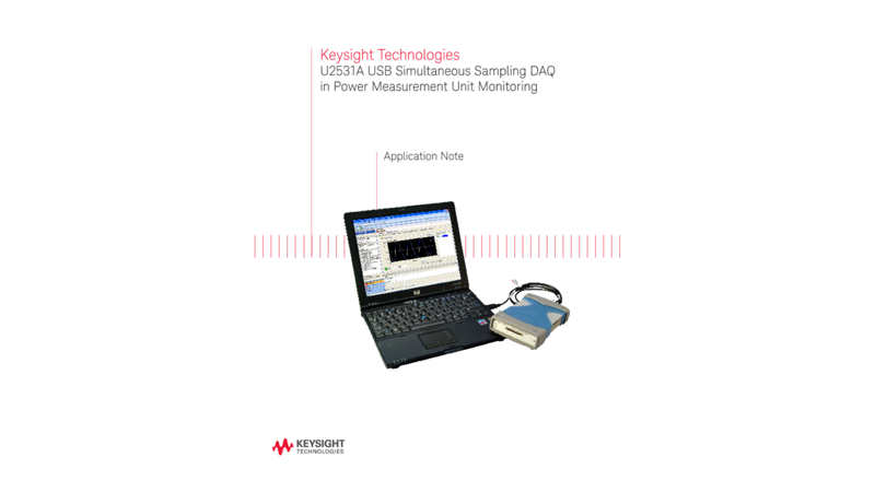 Power Management Unit Monitoring with USB Simultaneous DAQ
